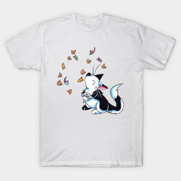 Saturday Cereal T-Shirt by KristenOKeefeArt